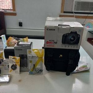 CANON EOS T6 REBEL CAMERA